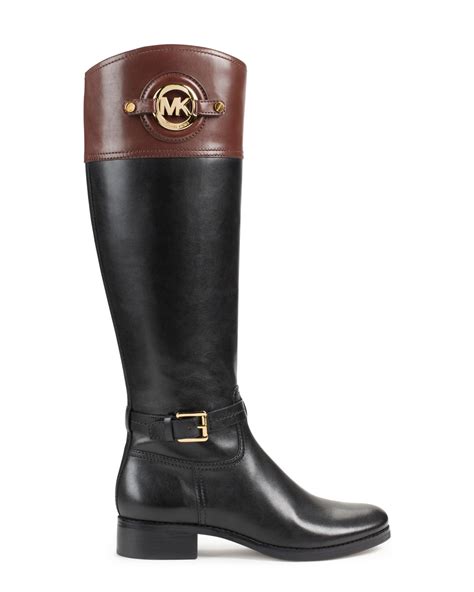 michael kors charm riding boots|Michael Kors stockard riding boots.